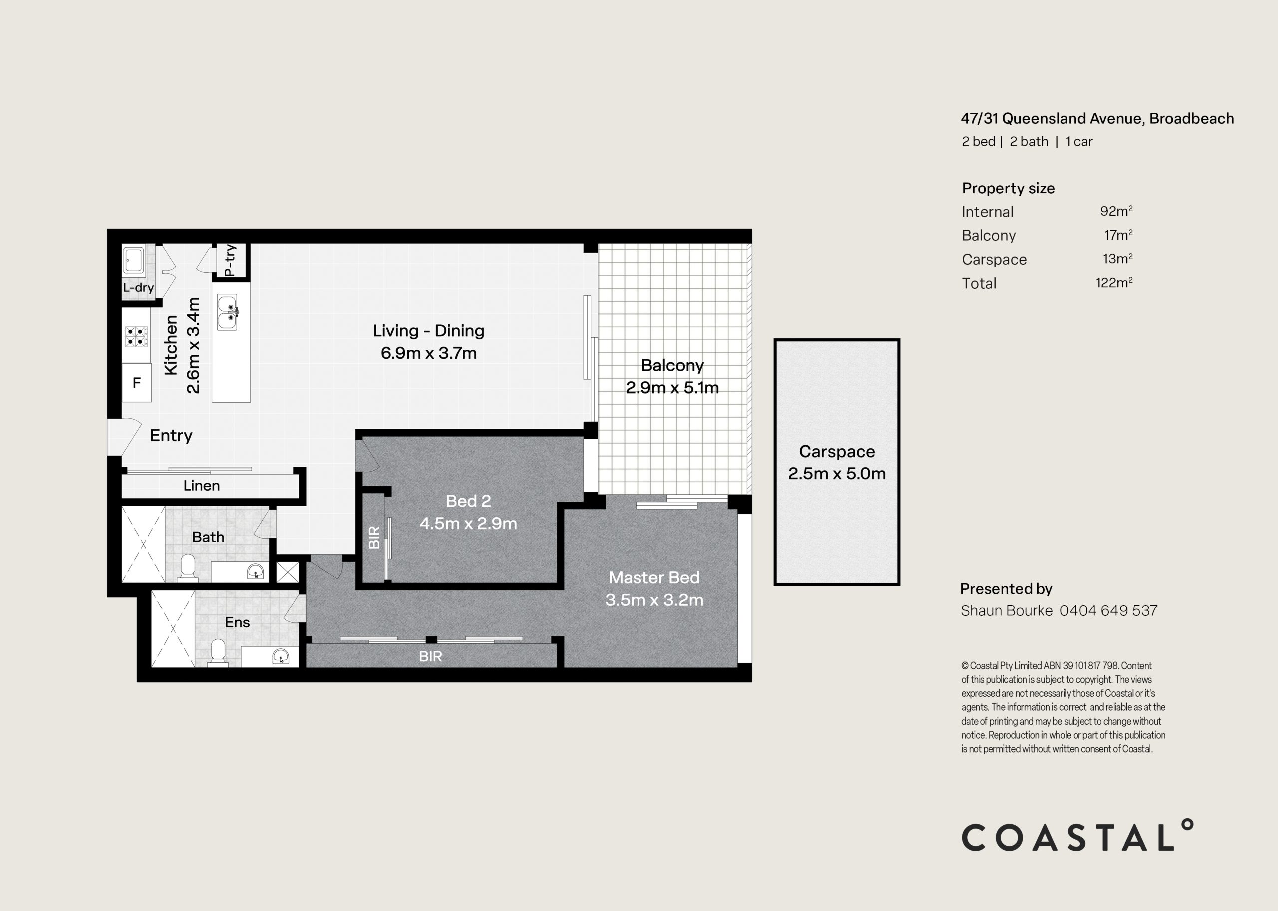 47/31 Queensland Avenue, Broadbeach